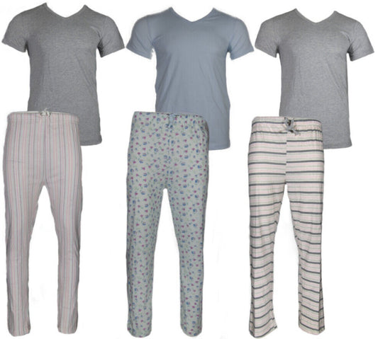 Women's Pajama Set Cozy 2pcs Short Sleeve Top & Bottom Super Soft Sleep Set