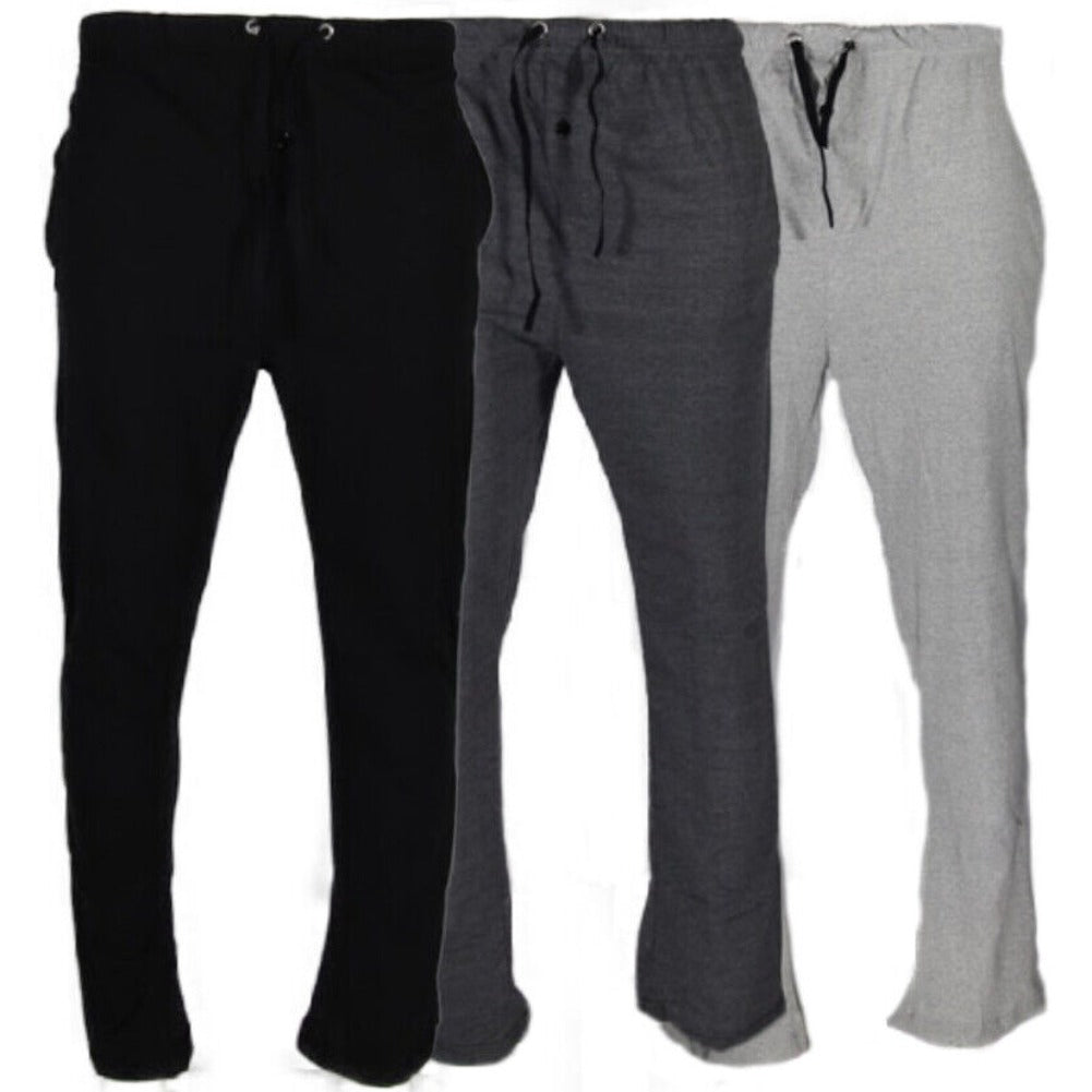 Men's Pajama Pants Super Soft Solid Sleep Pants Lounge Comfortable PJ Bottoms