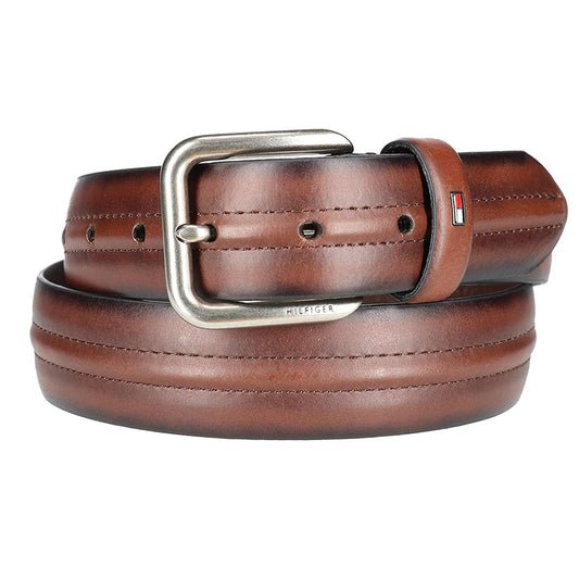 Tommy Hilfiger Men's 11TL02X213 Center Ridge Genuine Leather Belt