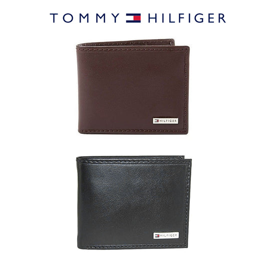Tommy Hilfiger Men's 31TL130049 RFID Protection Billfold Coin Pocket Wallet