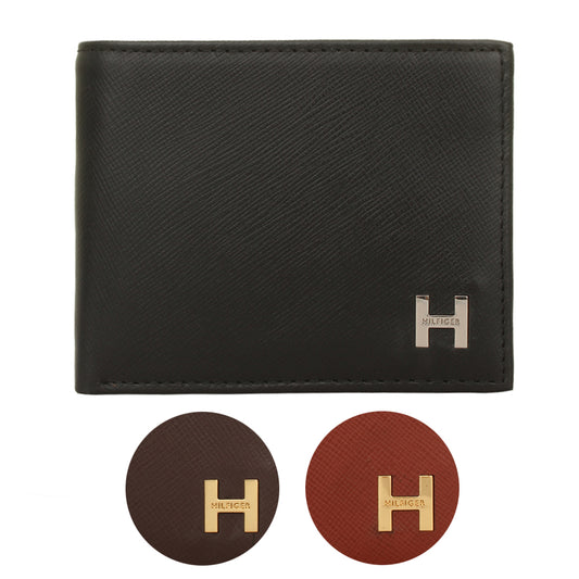 Tommy Hilfiger Men's 31TL22X019 Leather Passcase Billfold Wallet