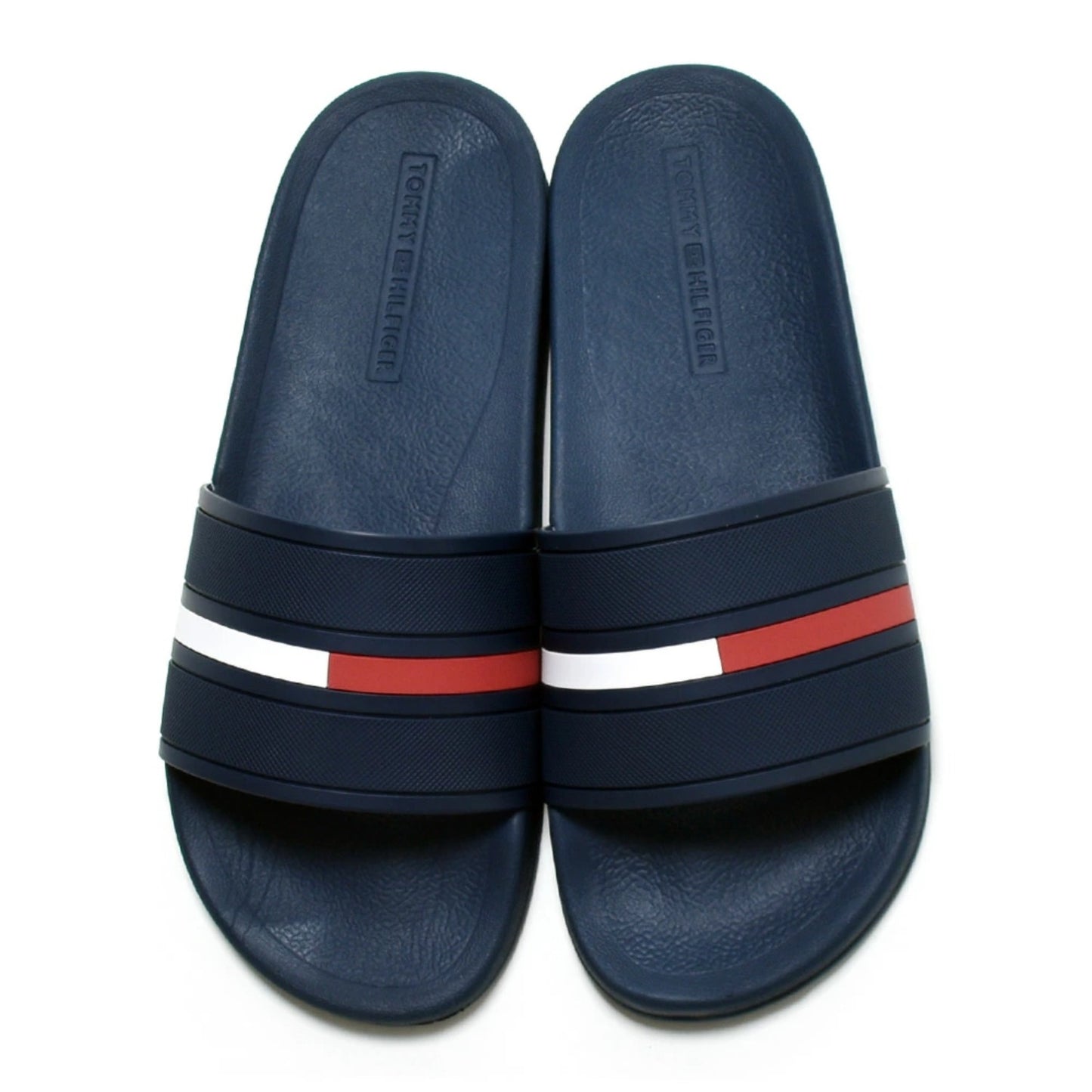 Tommy Hilfiger Men's Slide Designer Logo Slippers Ennis Flip Flop Sandals