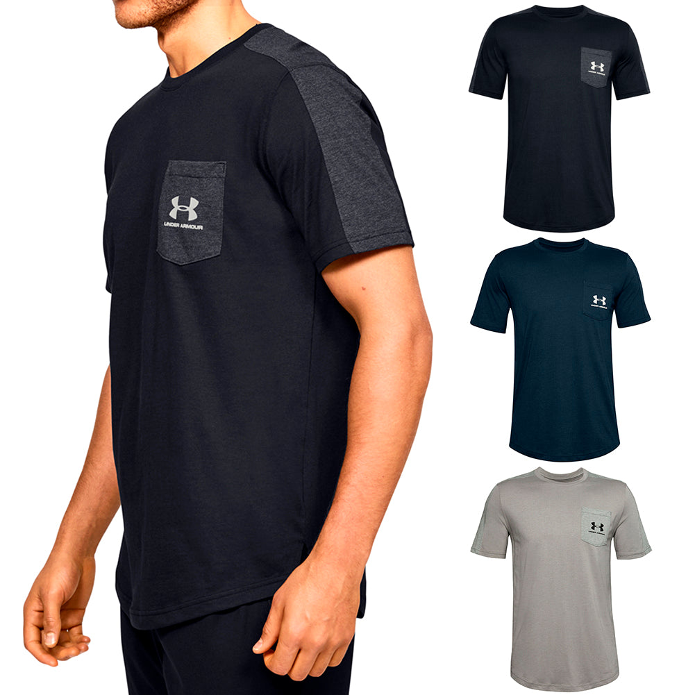 Under Armour Men's UA Sportstyle Pocket Short Sleeve Graphic T-Shirt 1351572