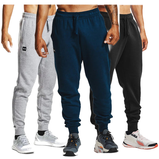 Under Armour Men's Joggers Athletic Rival Lightweight Fleece Track Pants 1357128