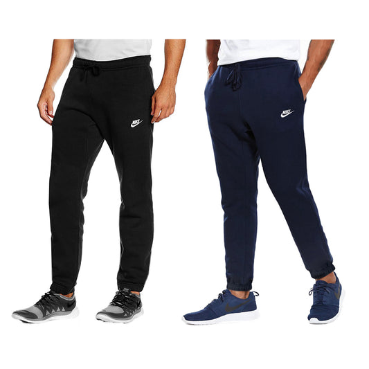 Nike Men's Fleece Jogger Pants With Drawstring Waist and Back Pocket