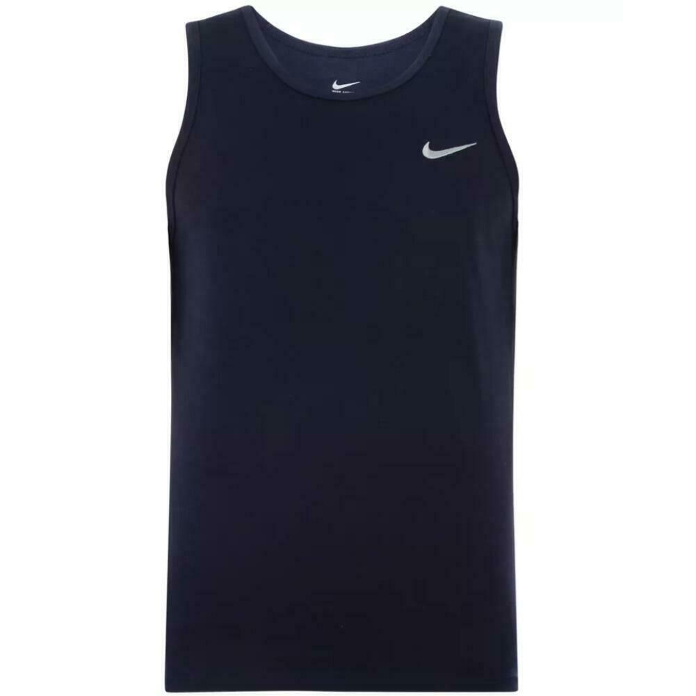 Nike Men's Tank Top Athletic Cut Fitness Work Out Sleeveless Shirt