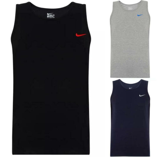 Nike Men's Tank Top Athletic Cut Fitness Work Out Sleeveless Shirt