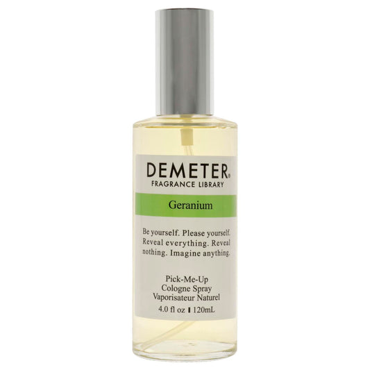 Demeter Geranium by Demeter Cologne Spray 4 oz for Women