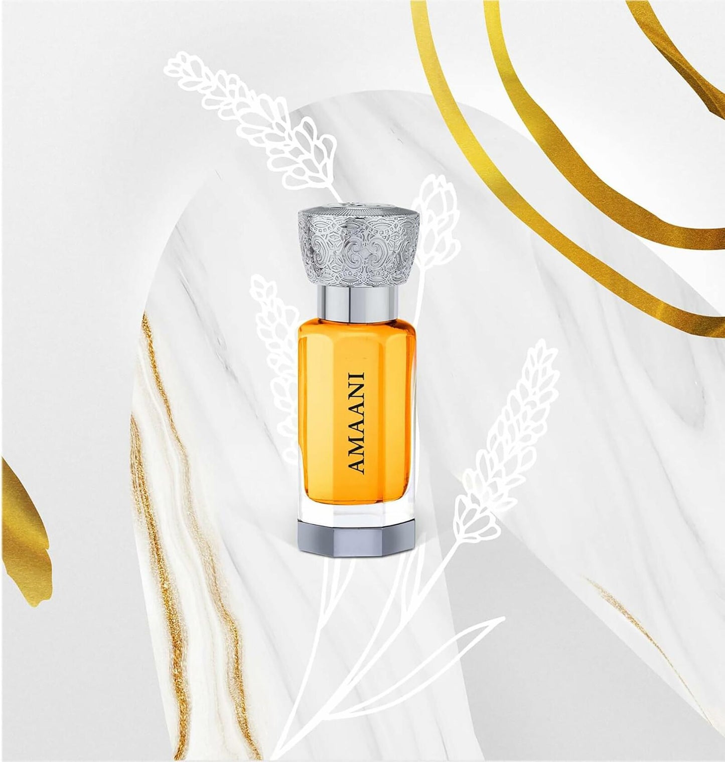 Swiss Arabian Amaani by Swiss Arabian Perfume Oil (Unisex) .40 oz for Men