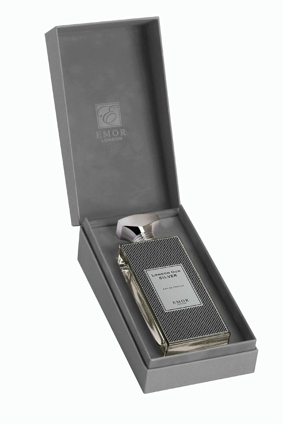 Emor London Oud Silver by Emor London Eau De Parfum Spray (Unisex) 4.2 oz for Men