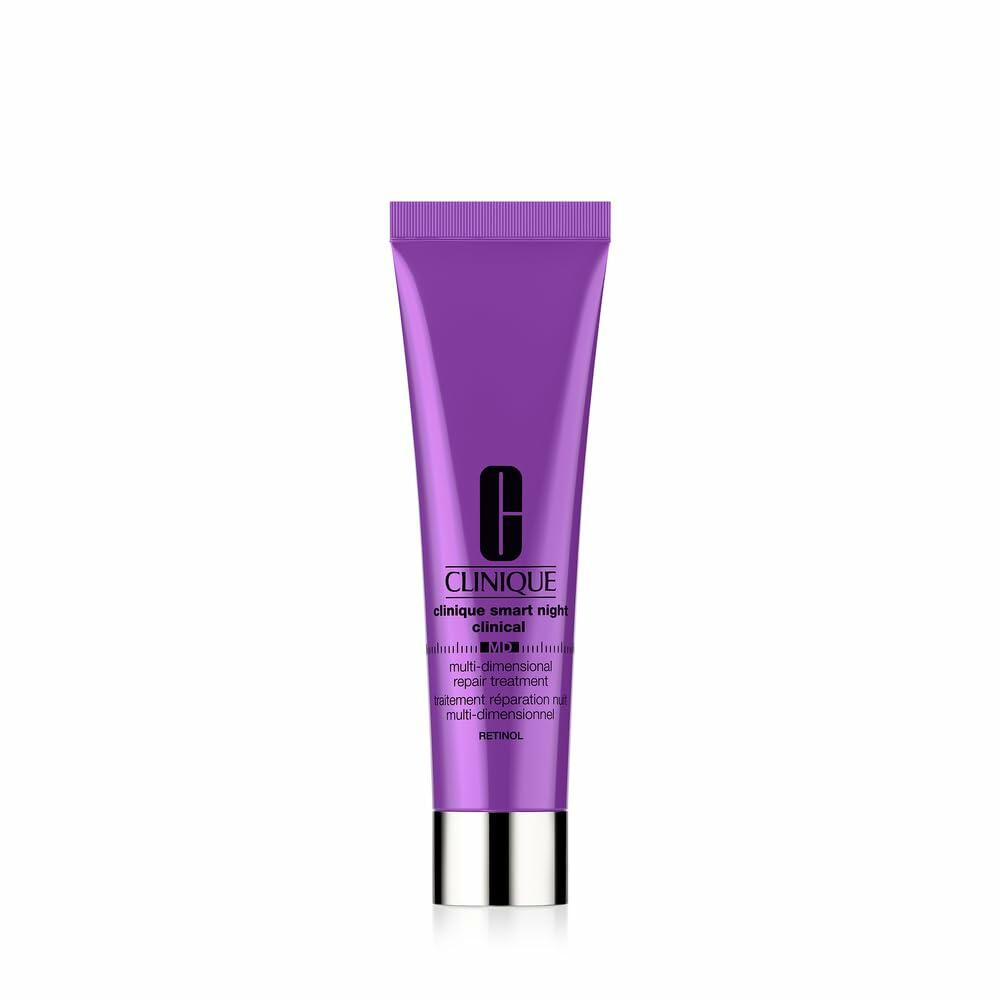 Clinique Smart Night Clinical MD Multi-Dimensional Repair Treatment Retinol | Anti-Aging + Hydrating, 1 Fl Oz