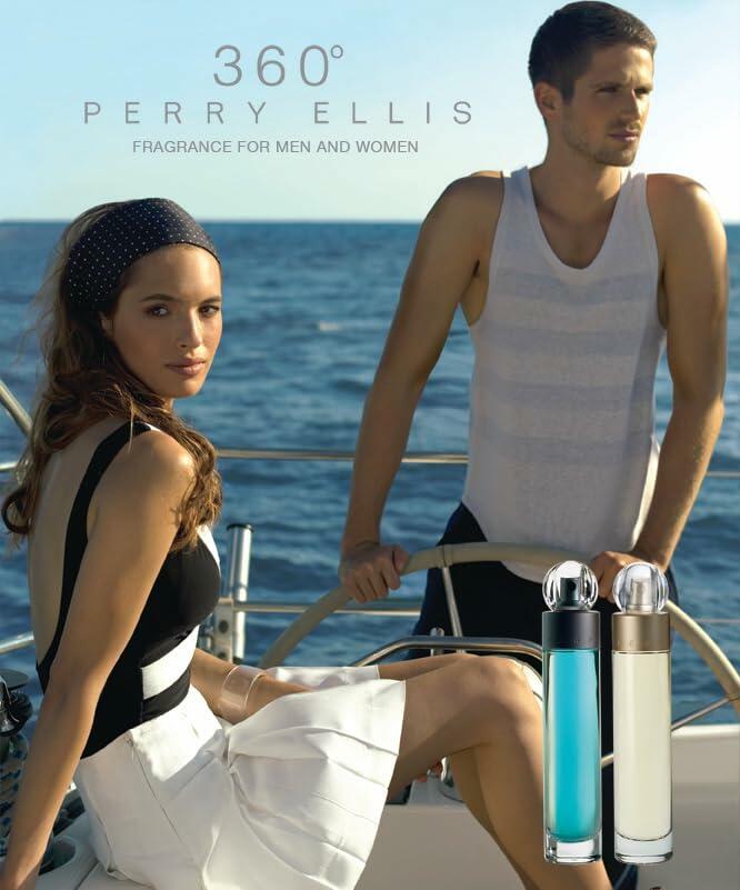 Perry Ellis 360 Eau de Toilette Spray for Women, 1.7 Fluid Ounce
