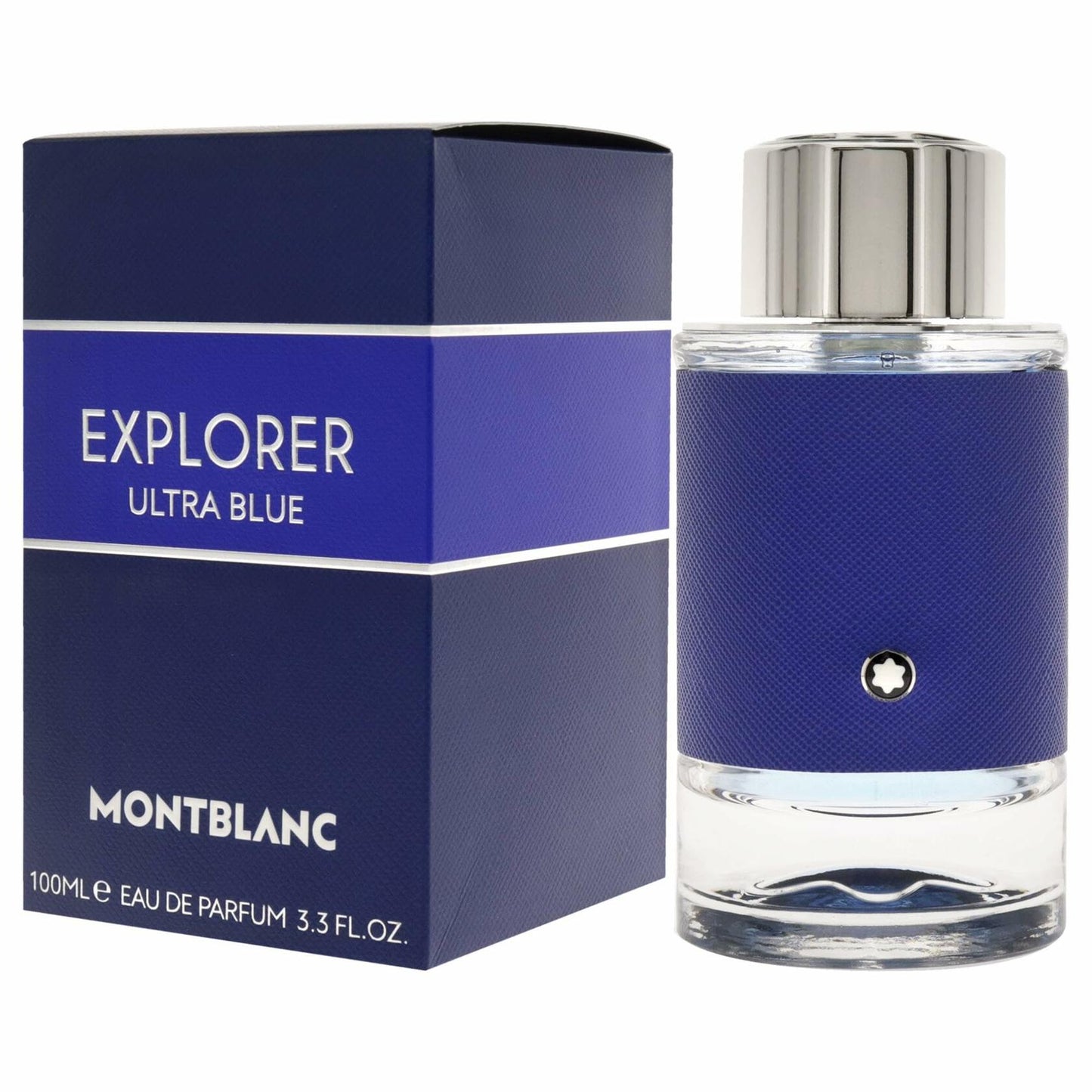 MONTBLANC - Explorer Ultra Blue Eau de Parfum - Men's Fragrance - Citrus Marine Woody - With notes of Lemon, Marine Accord & Patchouli - 3.3 Fl Oz