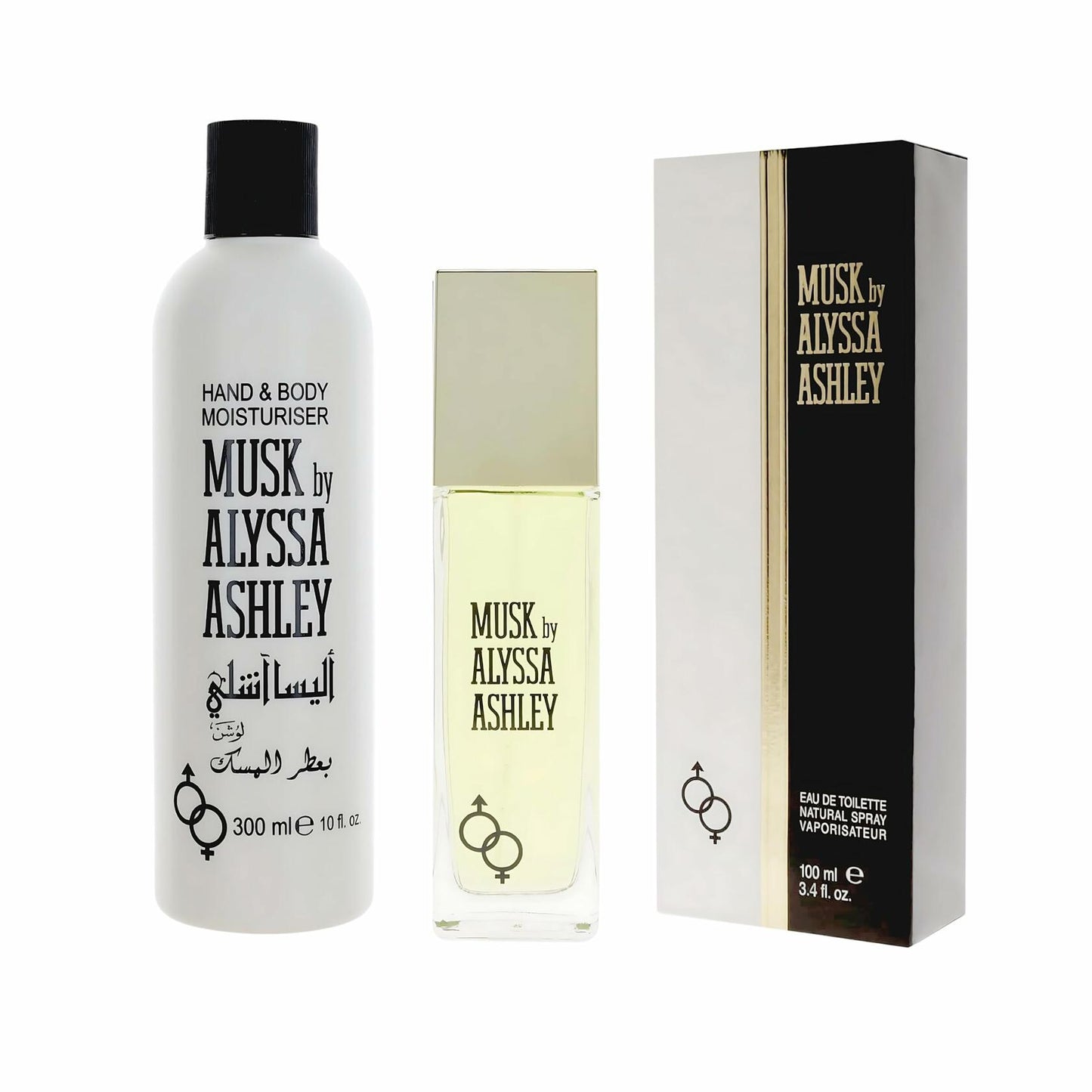 ALYSSA ASHLEY Musk Perfume and Lotion Set