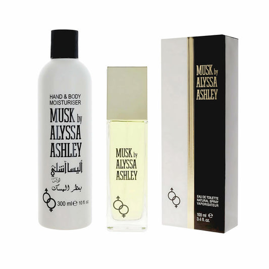 ALYSSA ASHLEY Musk Perfume and Lotion Set
