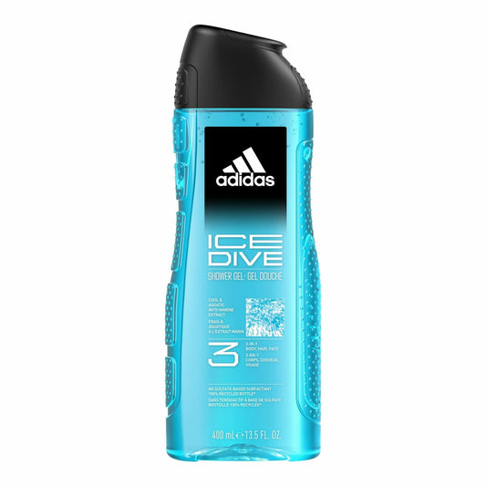 ADIDAS ICE DIVE/COTY SHOWER GEL 13.5 OZ (400 ML) (M)