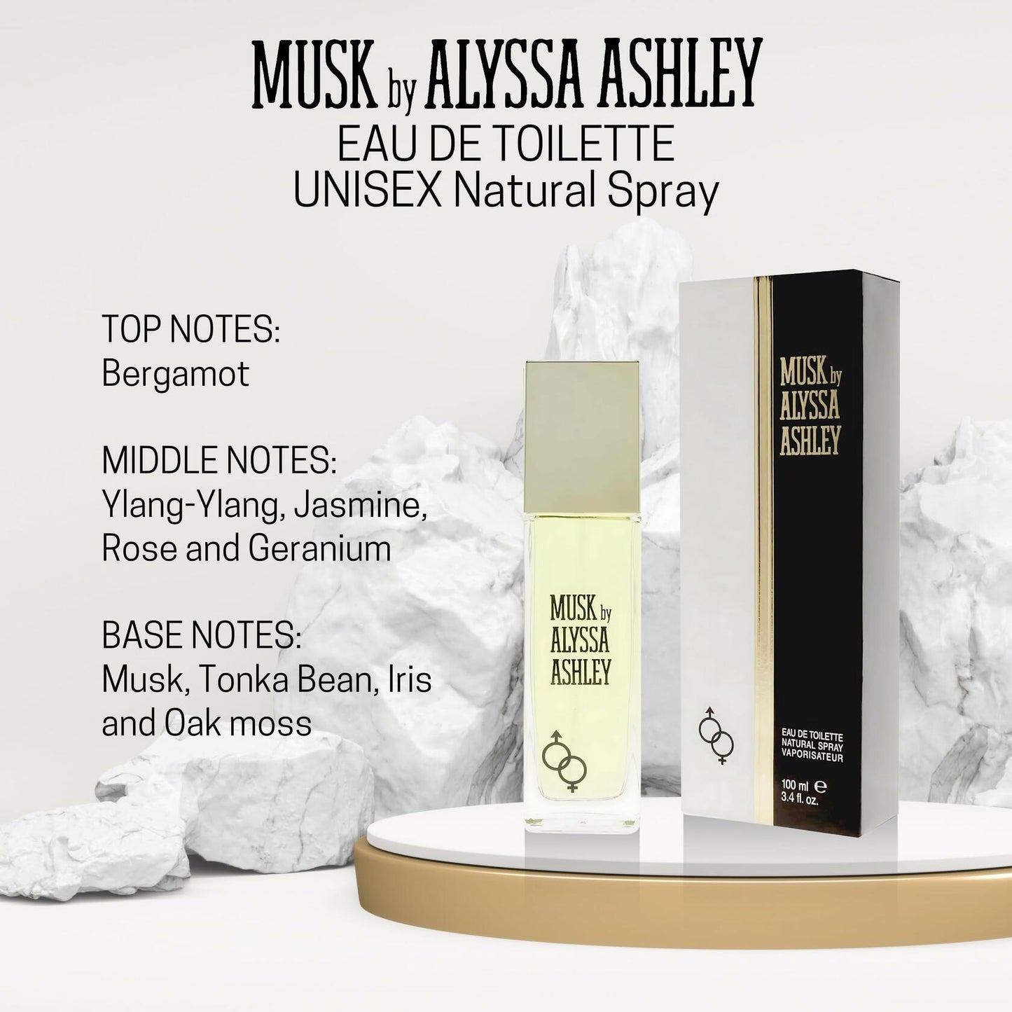 ALYSSA ASHLEY Musk Perfume and Lotion Set
