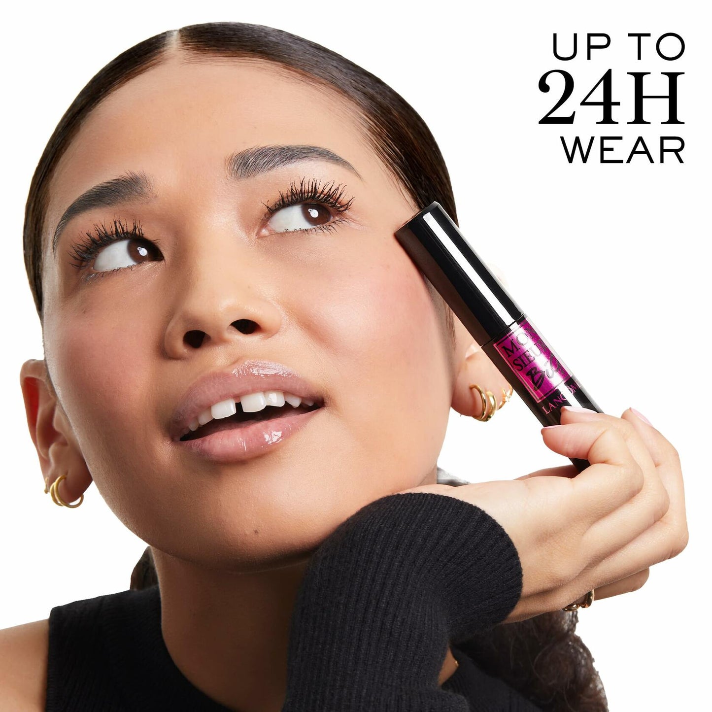 Lancôme Monsieur Big Mascara – Instant Volume Mascara with False Lash Effect – Up to 12x More Volume & 24-Hour Wear - Volumizing & Lengthening - Smudge & Flake Free – Black