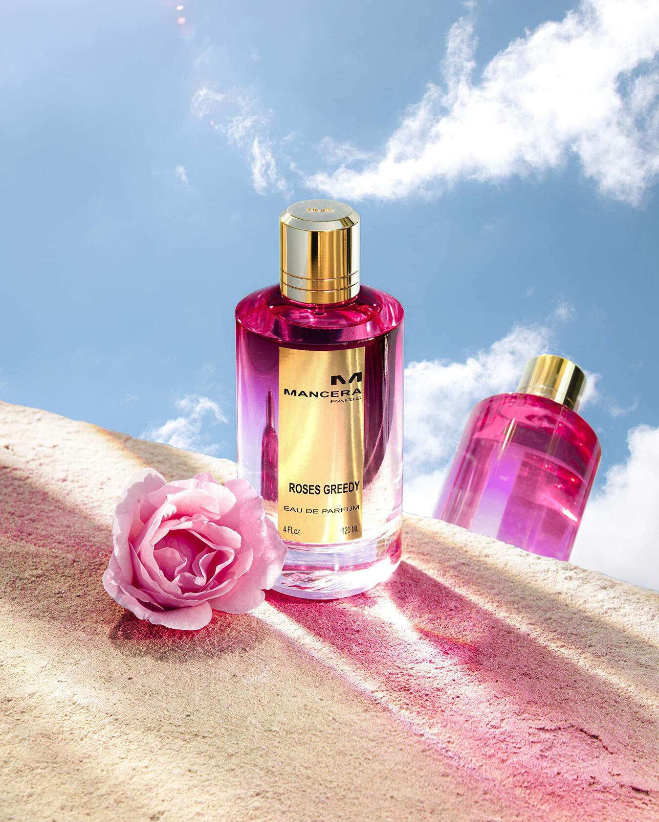 MANCERA Eau de Parfum Spray, Roses Greedy, 4 Fl Oz