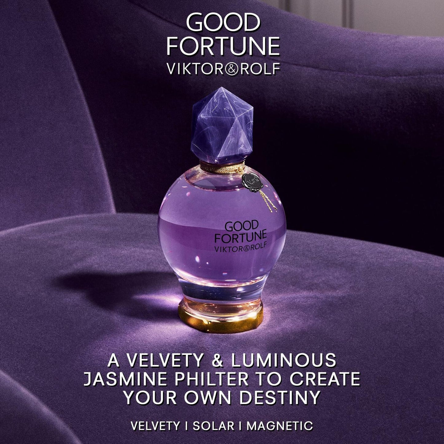 Viktor&Rolf - Good Fortune Eau de Parfum - Floral Women's Perfume - With Notes of Jasmine & Vanilla - 1.7 Fl Oz