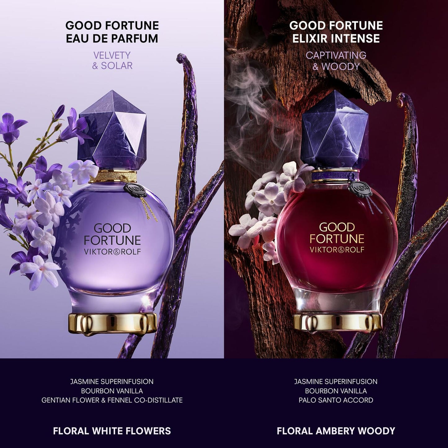 Viktor&Rolf - Good Fortune Eau de Parfum - Floral Women's Perfume - With Notes of Jasmine & Vanilla - 1.7 Fl Oz