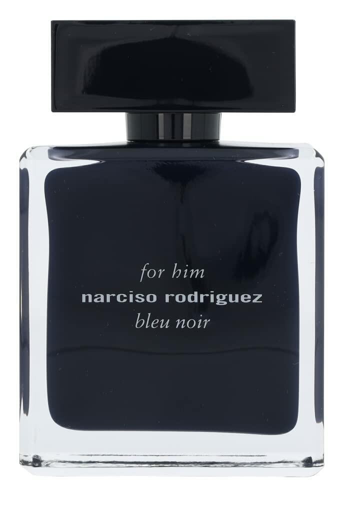 Narciso Rodriguez Him Bleu Noir Eau de Toilette Spray for Men, 3.3 Ounce