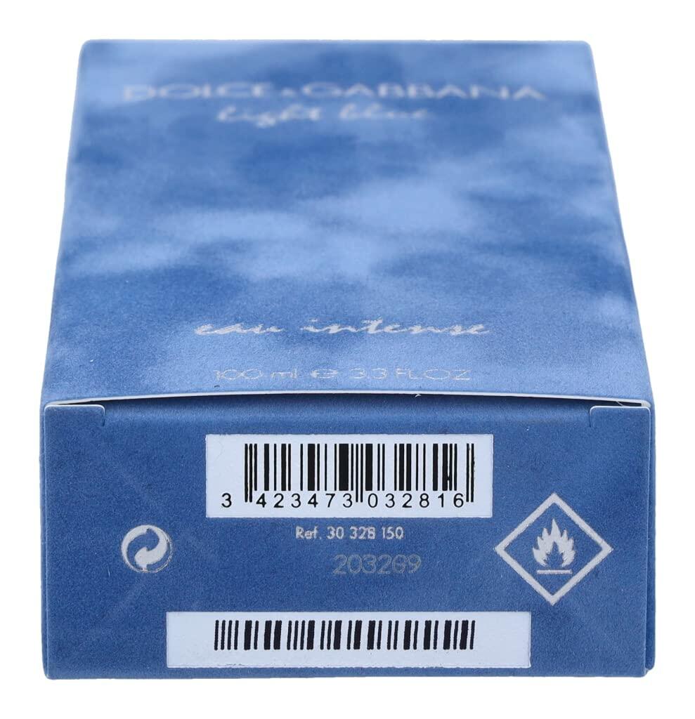 Dolce & Gabbana Light Blue Eau Intense For Women Eau De Parfum Spray 3.3 oz