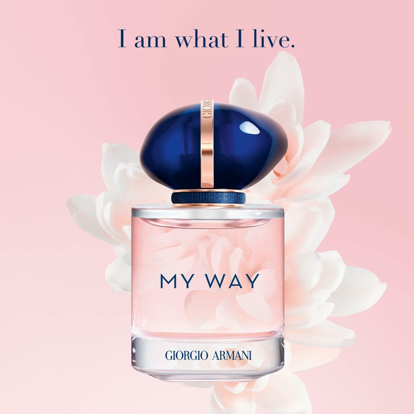 Armani Beauty- My Way - Eau de Parfum - Women's Perfume - Floral Woody Fragrance - Bergamot, Orange Blossom, Tuberose, Jasmine, Cedarwood, Vanilla and White Musk Notes - 3.0 FL Oz