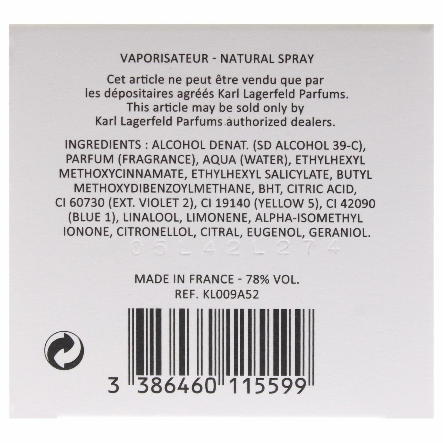 Karl Lagerfeld Karl New York Mercer Street for Men - 2 oz EDT Spray