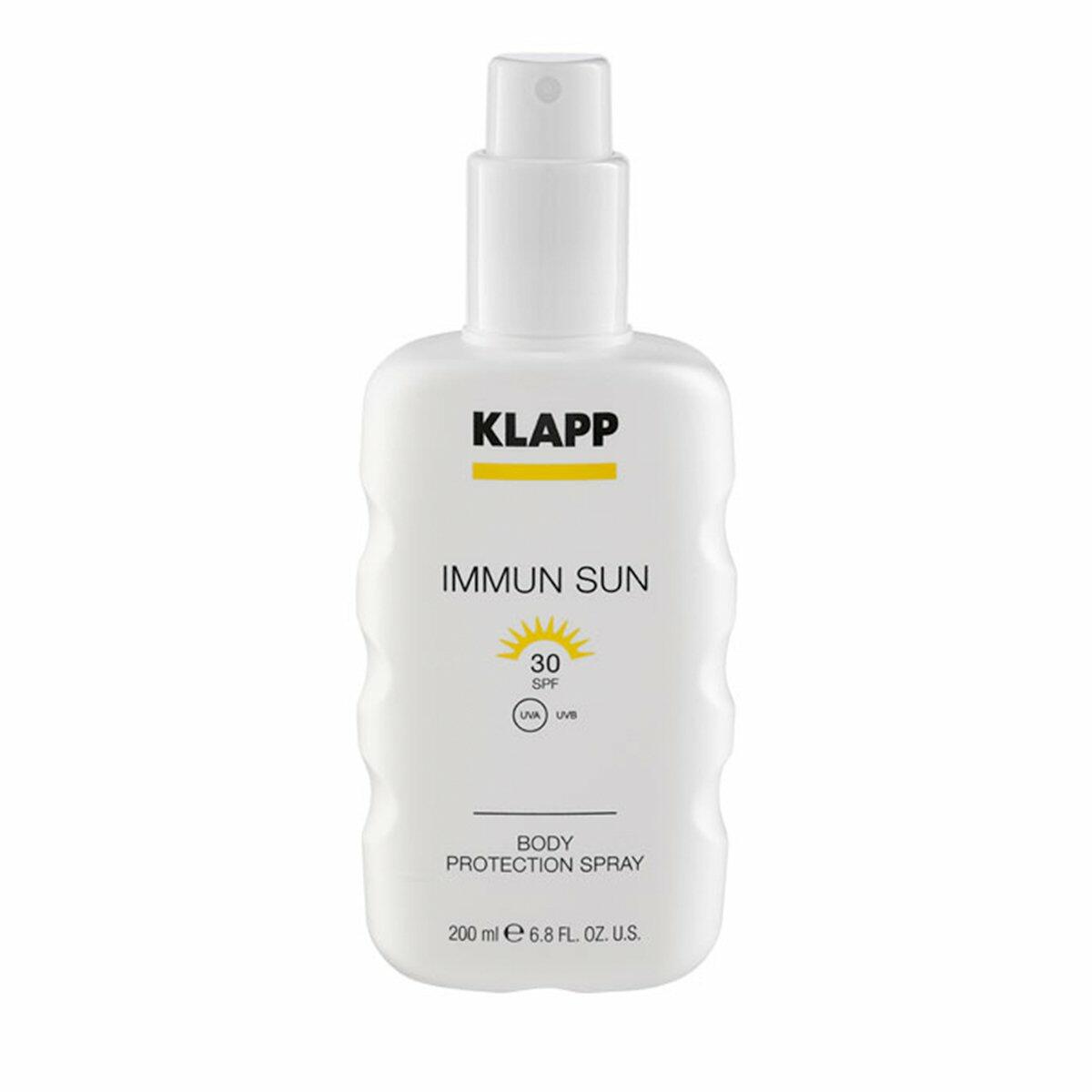 KLAPP/IMMUN SUN SPF 30  BODY PROTECTION SPRAY 6.8 OZ (200 ML)