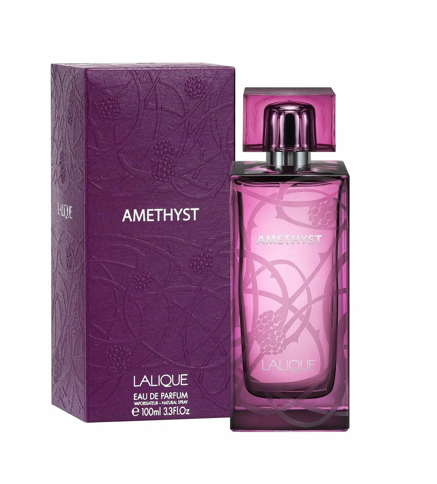 Lalique Amethyst Eau De Parfum Natural Spray, 3.3 Fl Oz