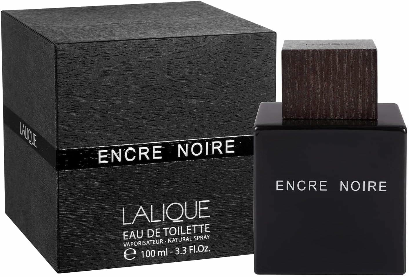 Lalique Encre Noire Pour Homme EDT Spray, 3.3 oz