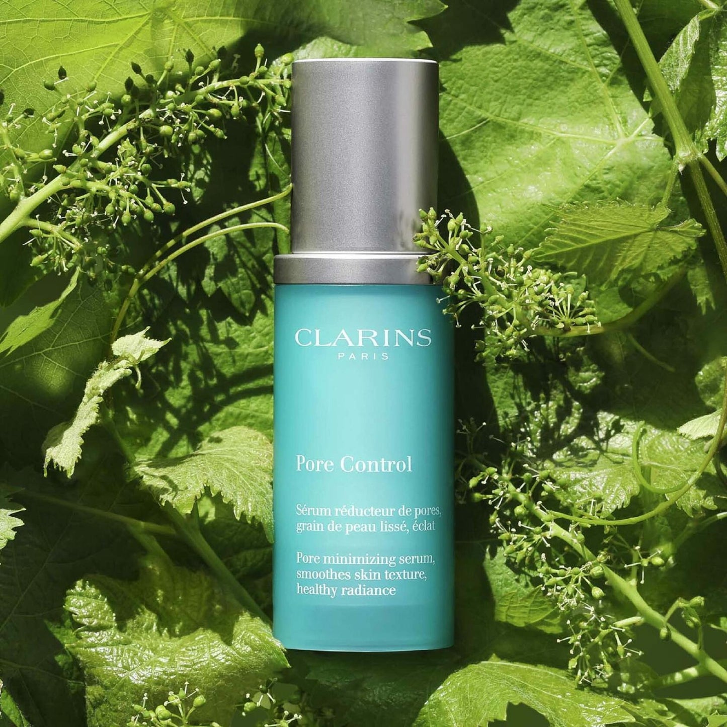 Clarins Pore Control Serum | Visibly Tightens Pores | Smoothes, Refines and De-Shines | Renews Radiance | Look and Size Of Pores Is Visibly Minimized* | Naturally Exfoliating Ingredients | 1 Fl Oz