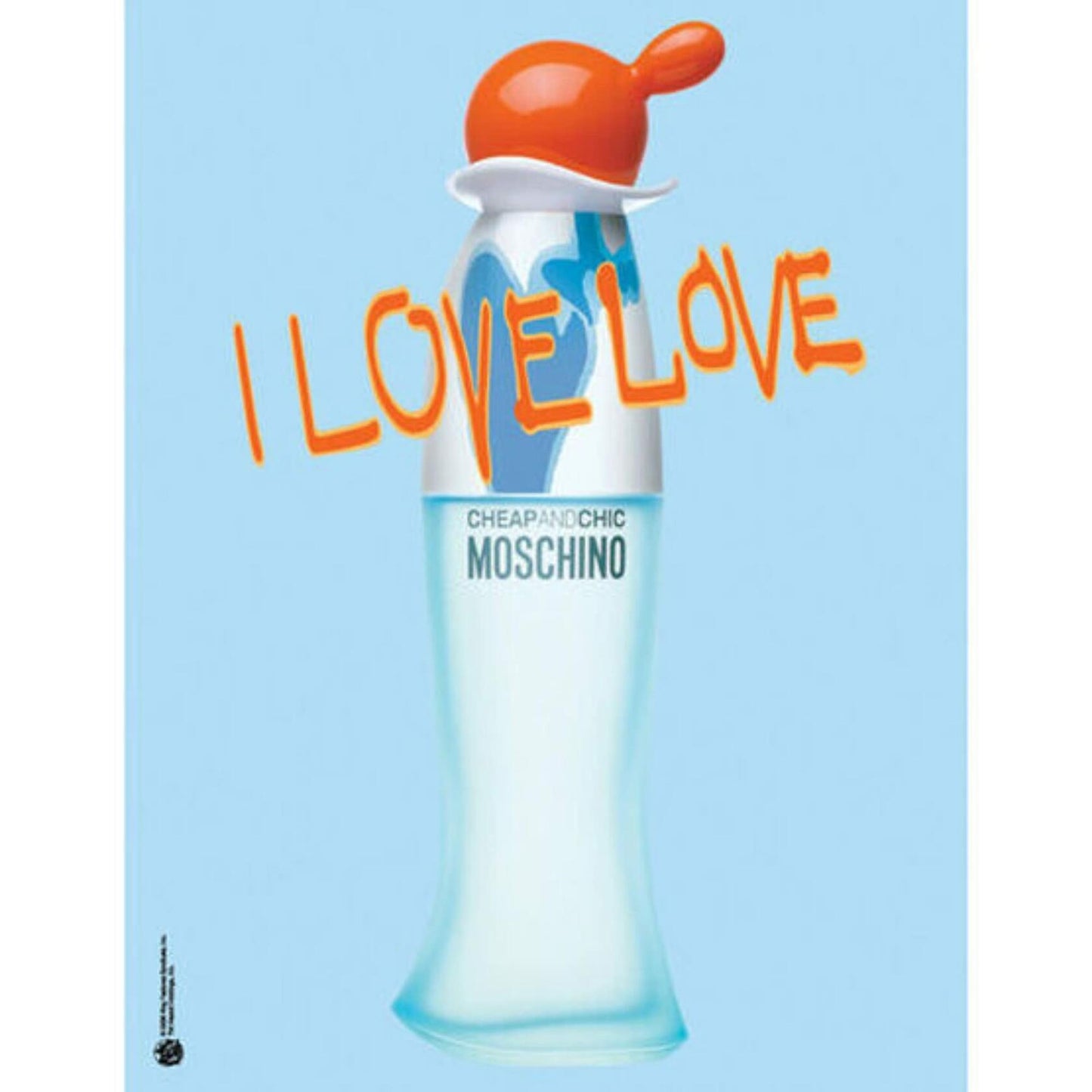 Moschino I Love Love Cheap and Chic For Women. Eau De Toilette Spray 1.7 Ounces