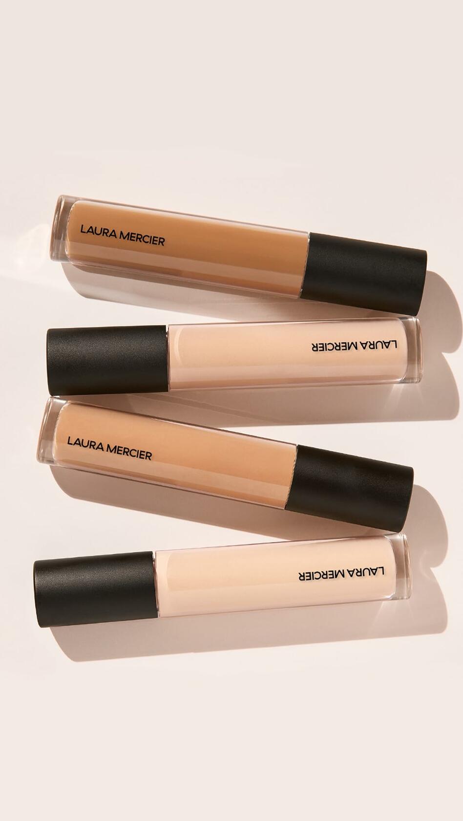 Laura Mercier Women's Flawless Fusion Concealer, 5C - Deep with Cool Undertones, Tan, Brown, 0.23 Ounce