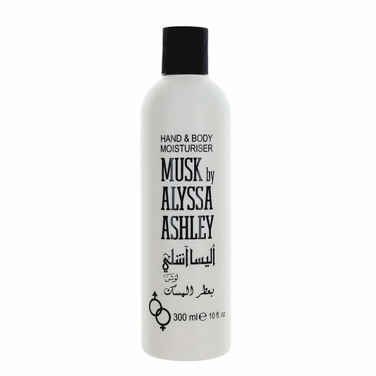 Alyssa Ashley Musk Hand and Body Moisturizer - Lotion for Women - Body Cream for Smooth, Moisturized Skin - Citrus and Sicilian Bergamot - 10 oz