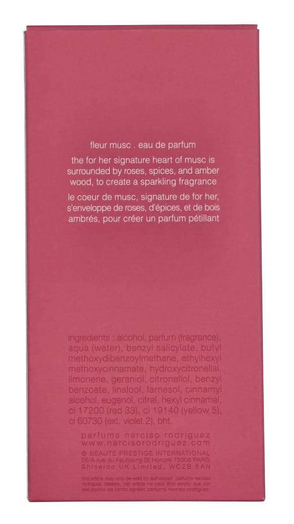Narciso Rodriguez Fleur musc by narciso rodriguez for women - 3.3 oz edp spray, 3.3 Ounce