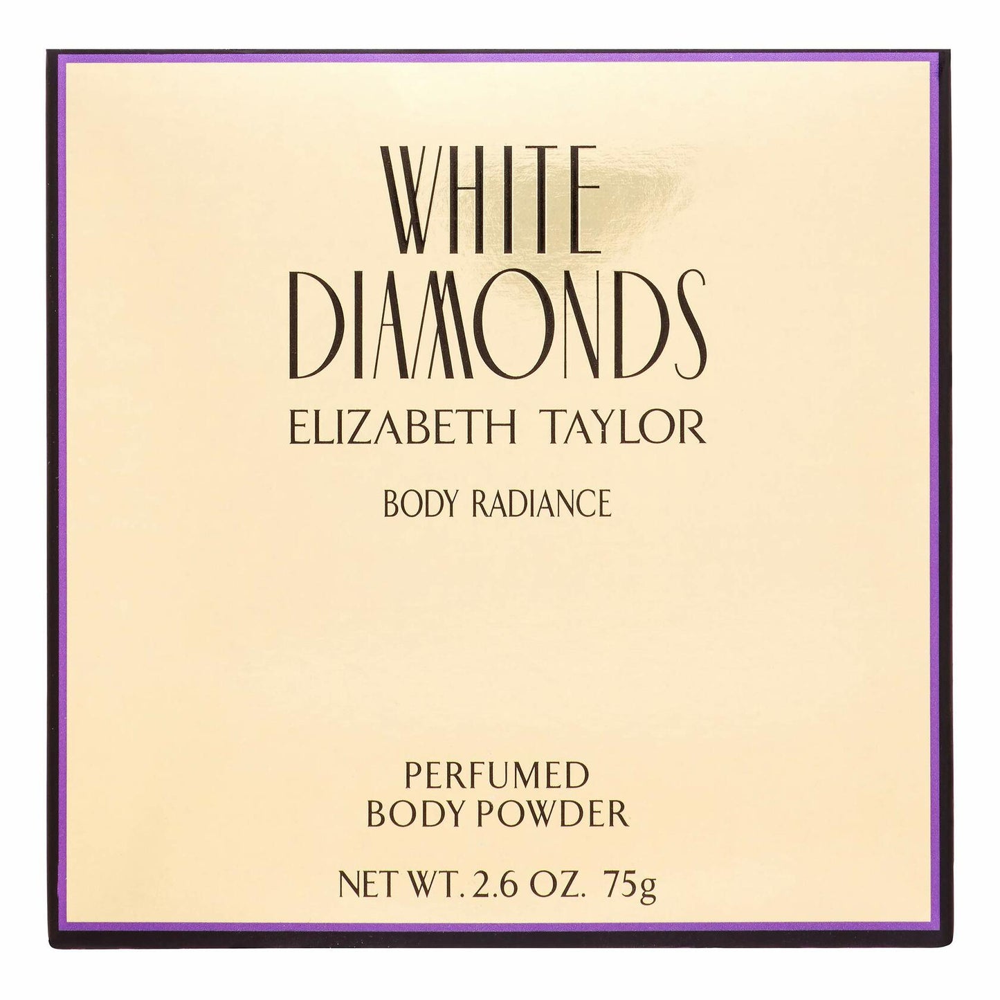 Elizabeth Taylor White Diamonds Body Radiance Perfumed Body Powder 2.60 oz (Pack of 4)