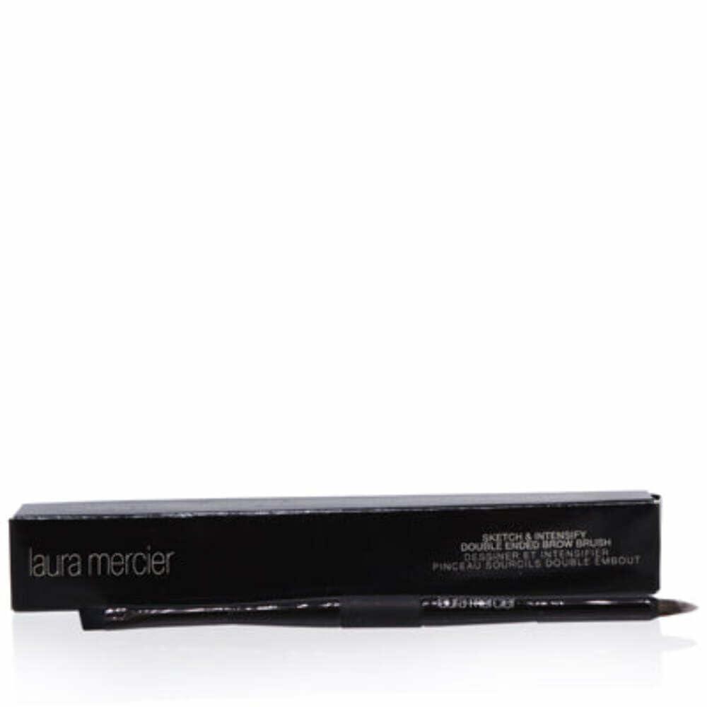 Laura Mercier Beauty Makeup Sketch & Intensify Double Ended Brow Brush - Black