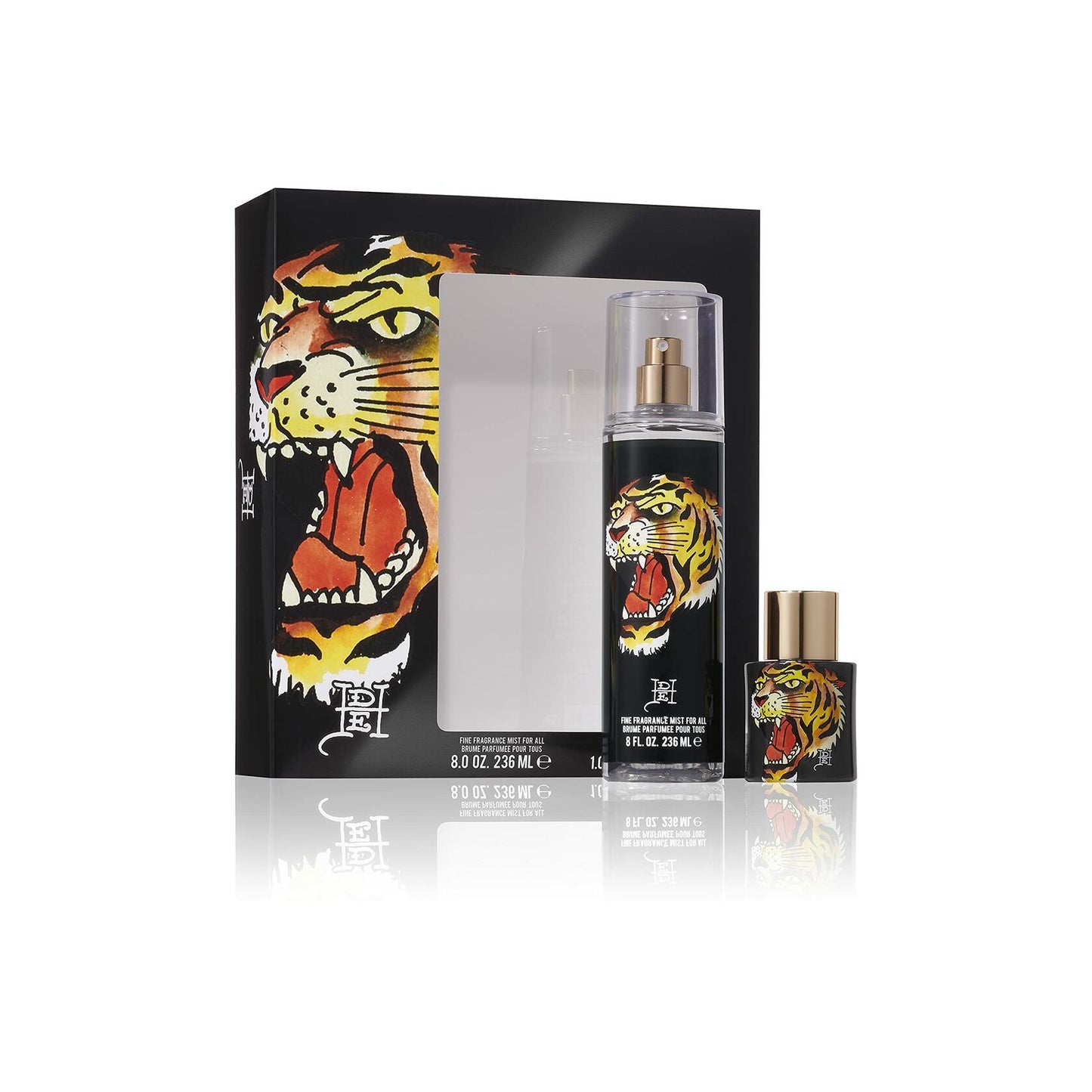 Ed Hardy Men & Women's Fragrance Set by Ed Hardy, Eau De Parfum, Tiger Ink, 2 Piece Set