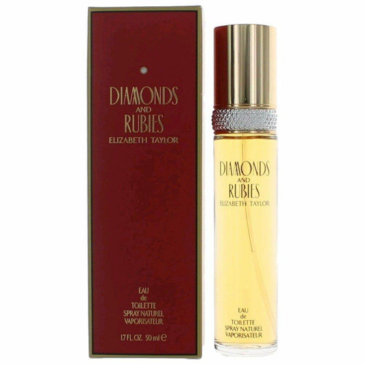 Elizabeth Taylor Arden- Diamonds & Rubies for Women Eau De Toilette Spray, 1.7 Fl Oz