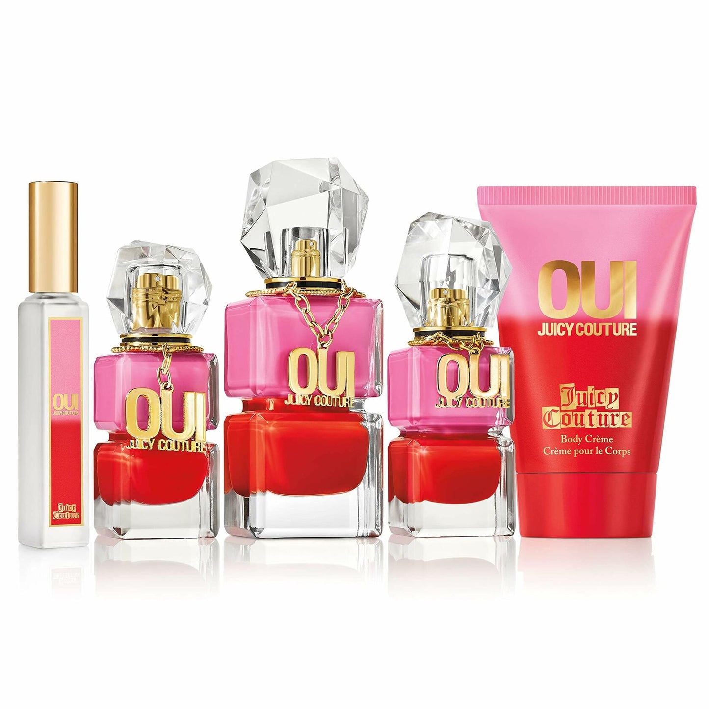 Juicy Couture Oui Eau De Parfum, Women's Perfume with Notes of Watermelon, Jasmine & Techno Woods - Fruity & Floral Perfume for Women, EDP Spray, 1.7 Fl Oz