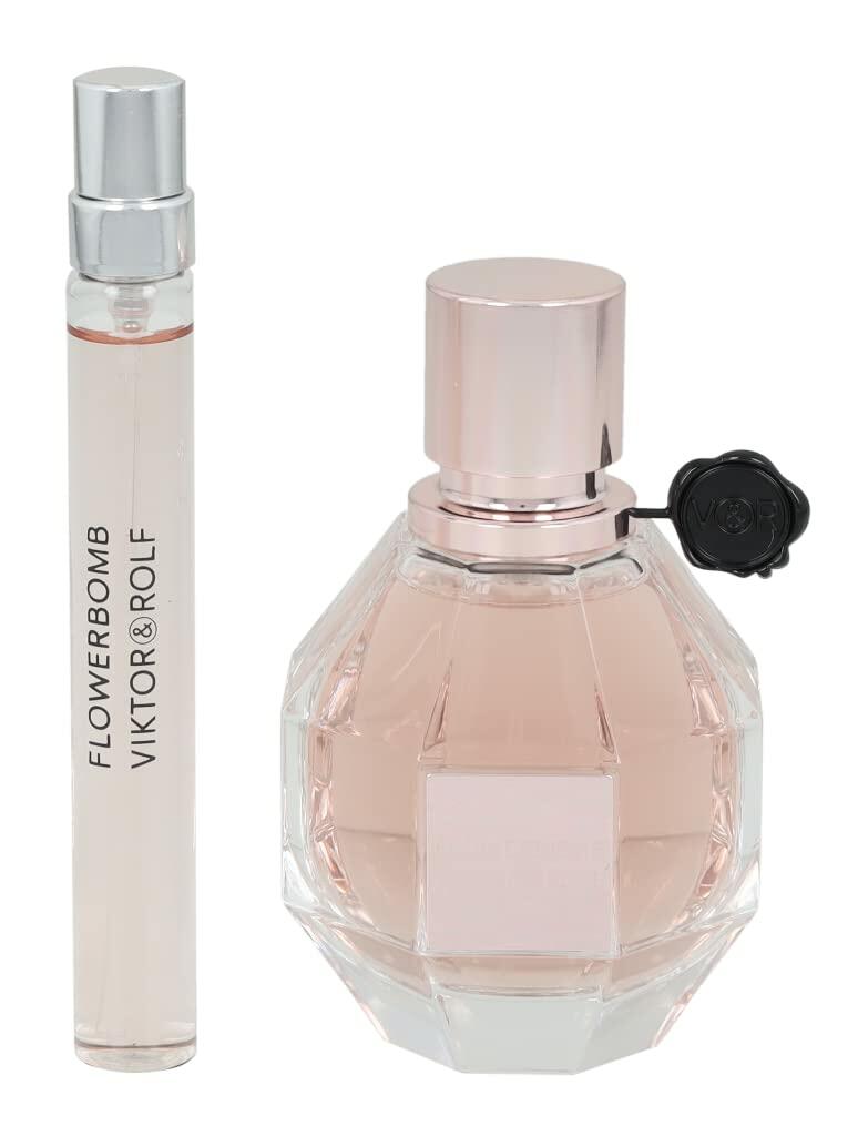 Viktor and Rolf Flowerbomb Women 1.7oz EDP Spray,10ml EDP Spray 2 Pc Gift Set