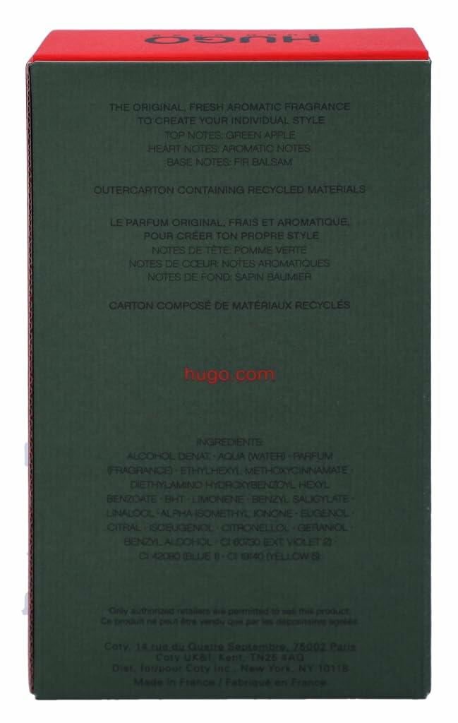 HUGO/HUGO BOSS EDT SPRAY (GREEN) 4.2 OZ (M)