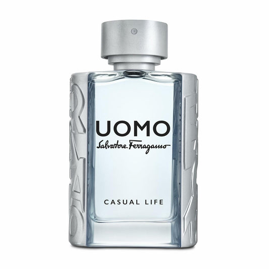 FERRAGAMO Uomo Ferragamo Casual Life Eau de Toilette Pour Homme, Cologne Spray for Men, 3.4 Fl. Oz.