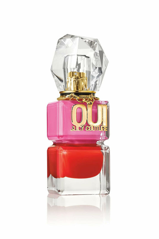Juicy Couture Oui Eau De Parfum, Women's Perfume with Notes of Watermelon, Jasmine & Techno Woods - Fruity & Floral Perfume for Women, EDP Spray, 1.7 Fl Oz