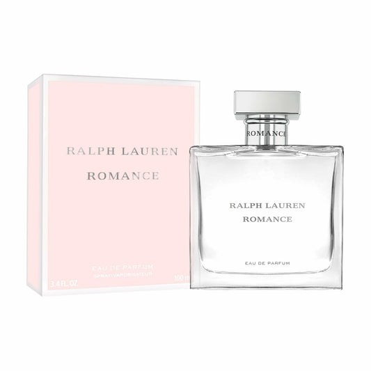 RALPH LAUREN FRAGRANCES Romance - Eau de Parfum - Women's Perfume - Floral & Woody - With Rose, Jasmine, and Berries - Medium Intensity - 3.4 Fl Oz