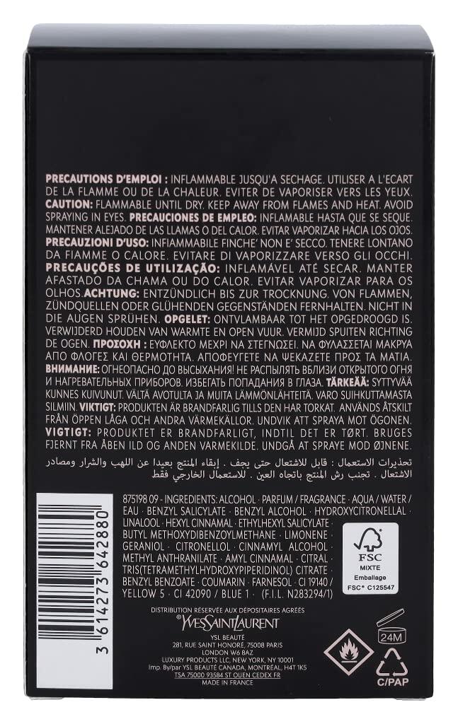 BLACK OPIUM GREEN/YSL EDP SPRAY 2.5 OZ (75 ML) (W)