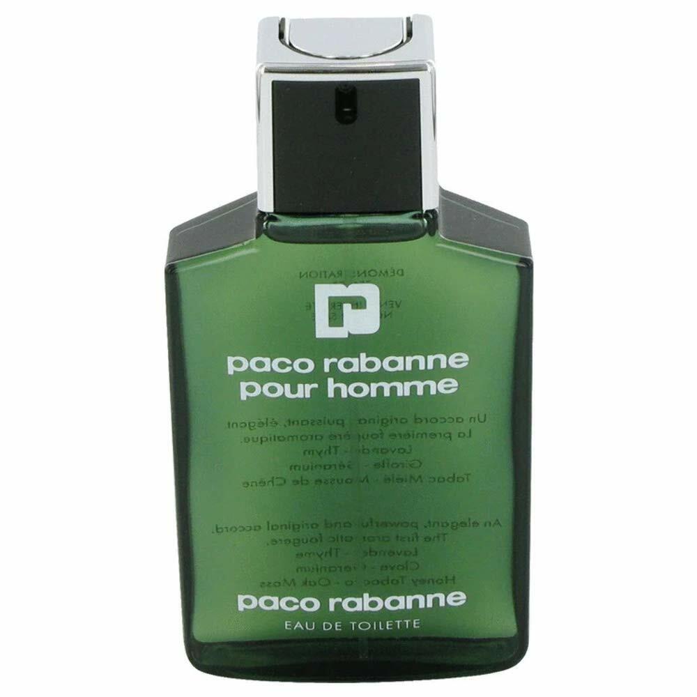 Paco Rabanne By Paco Rabanne For Men's Eau de Toilette TESTER 3.4 fl oz 100 ml