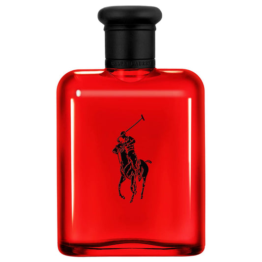 RALPH LAUREN FRAGRANCES Polo Red - Eau de Toilette - Men's Cologne - Woody & Spicy - With Grapefruit, Saffron, and Redwood - Medium Intensity - 4.2 Fl Oz